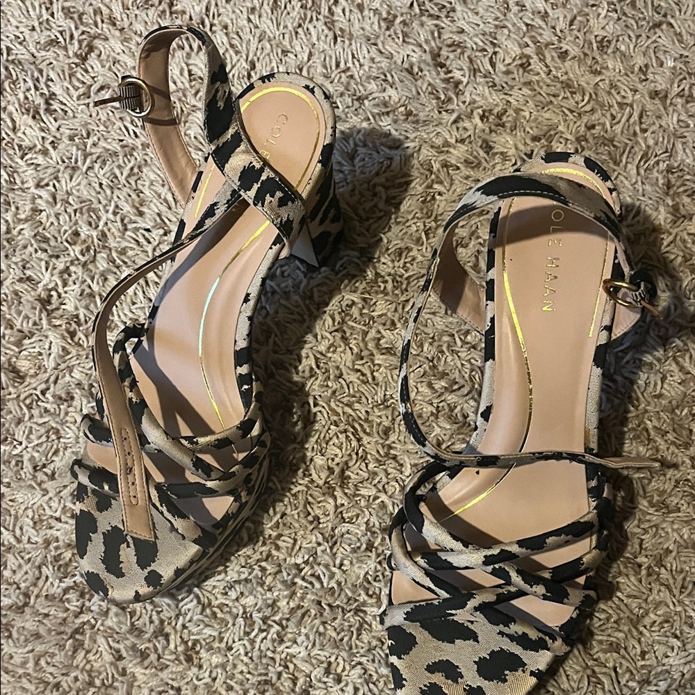 Cole Haan Women's Animal Print Sandals